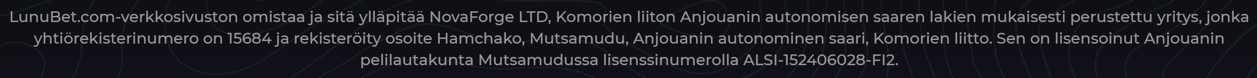 Lunubet Turvallisuus ja lisenssi