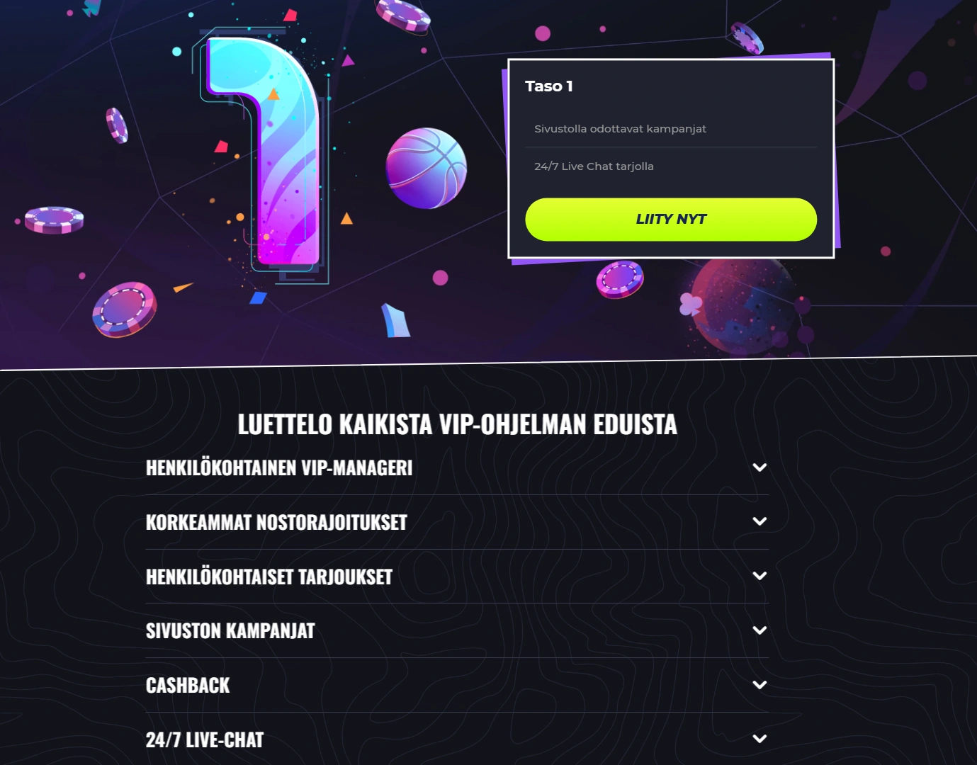 VIP-status LunuBetissa